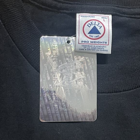 NWT Stone Cold Steve Austin T-Shirt Mens Large Black Skull 3:16 WWF Vintage 90s - Picture 7 of 11